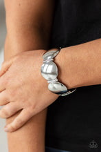 Load image into Gallery viewer, Going, Going, GONG! - Silver Bracelet - Sabrina&#39;s Bling Collection