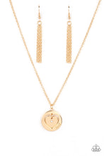 Load image into Gallery viewer, Heart Full of Faith - Gold &quot;Faith&quot; Necklace - Sabrinas Bling Collection