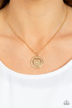 Load image into Gallery viewer, Heart Full of Faith - Gold &quot;Faith&quot; Necklace - Sabrinas Bling Collection