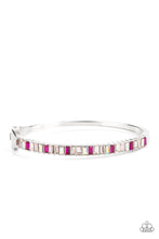 Load image into Gallery viewer, Toast to Twinkle - Pink &amp; White Rhinestone Bracelet - Sabrina&#39;s Bling Collection