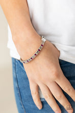 Load image into Gallery viewer, Toast to Twinkle - Pink &amp; White Rhinestone Bracelet - Sabrina&#39;s Bling Collection