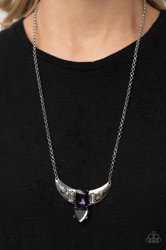 You the TALISMAN! - Purple Necklace - Sabrina's Bling Collection