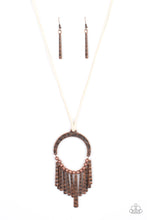 Load image into Gallery viewer, You Wouldnt FLARE! - Copper Necklace - Sabrina&#39;s Bling Collection