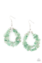 Load image into Gallery viewer, Canyon Rock Art - Green Stone Earrings - Sabrina&#39;s Bling Collection