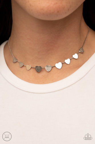 Dainty Desire - Silver Choker Necklace - Sabrina's Bling Collection