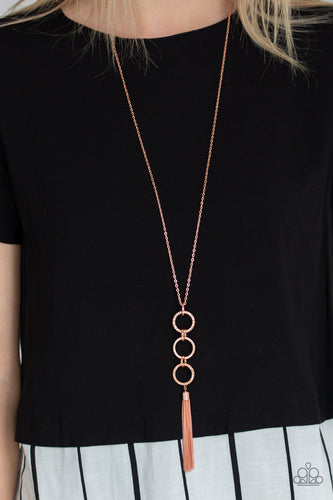 Diva In Diamonds - Copper Necklace - Sabrina's Bling Collection