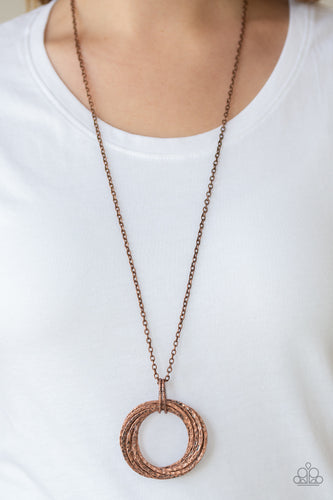 Metal Marathon - Copper Necklace - Sabrina's Bling Collection