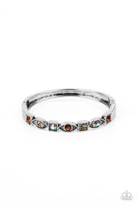 Poetically Picturesque - Brown Topaz & Iridescent Bracelet - Sabrinas Bling Collection