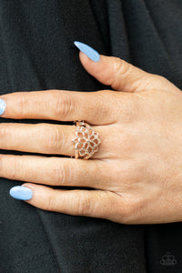 Prana Paradise - Rose Gold Ring - Sabrina's Bling Collection