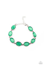 Load image into Gallery viewer, Smooth Move - Green Bracelet - Sabrina&#39;s Bling Collection