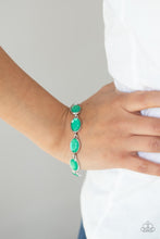 Load image into Gallery viewer, Smooth Move - Green Bracelet - Sabrina&#39;s Bling Collection