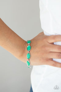 Smooth Move - Green Bracelet - Sabrina's Bling Collection