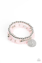 Load image into Gallery viewer, Surfer Style - Pink &quot;faith&quot; Bracelet - Sabrinas Bling Collection