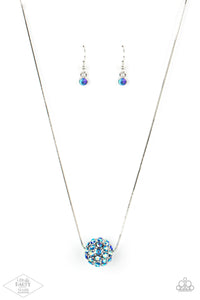 Come Out Of Your BOMBSHELL - Multi Blue Necklace - Paparazzi