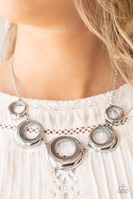 Load image into Gallery viewer, Solar Cycle - Silver Necklace - Sabrina&#39;s Bling Collection